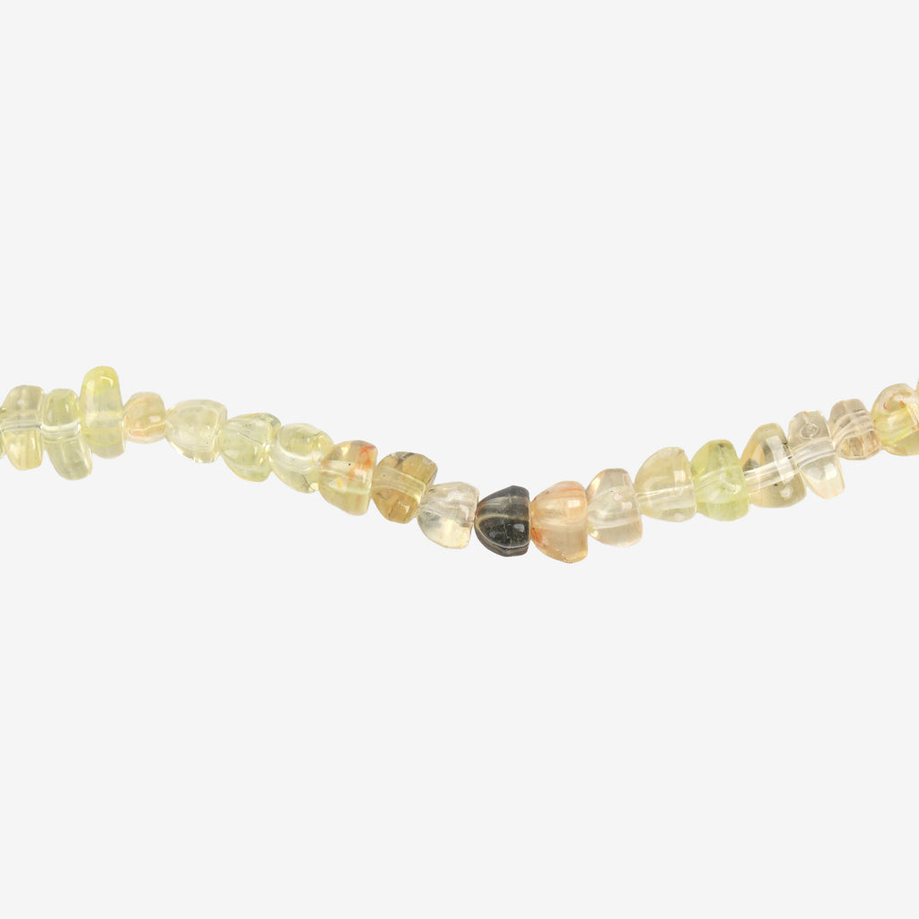Lemon Quartz Art Beads SHAPE 6/8mm 54 Beads 1 String