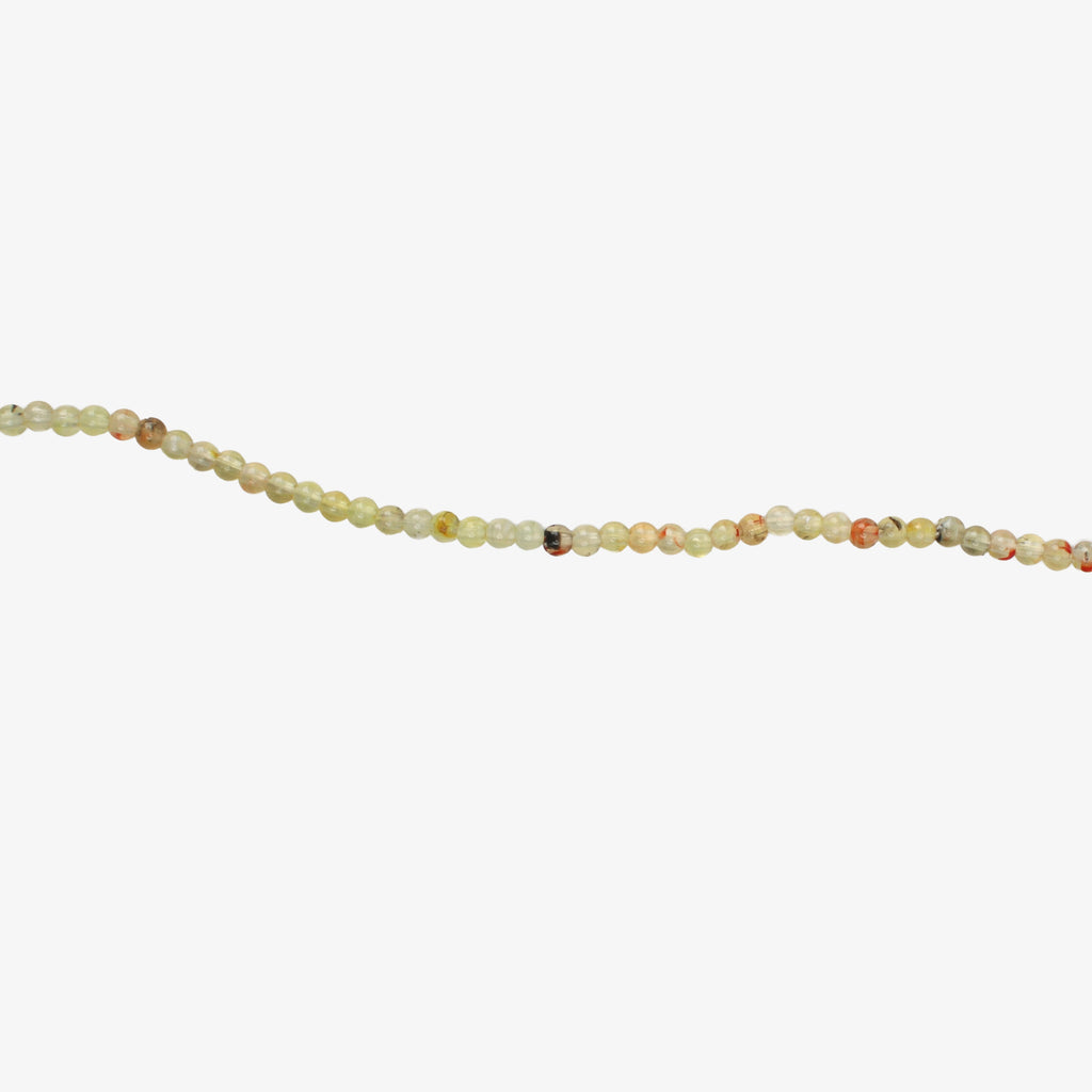 Lemon Quartz Art Beads Round 6mm 45 Beads 1 String