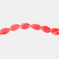 Designer Acrylic Art Beads Flamingo Pink 13 Beads 1 String