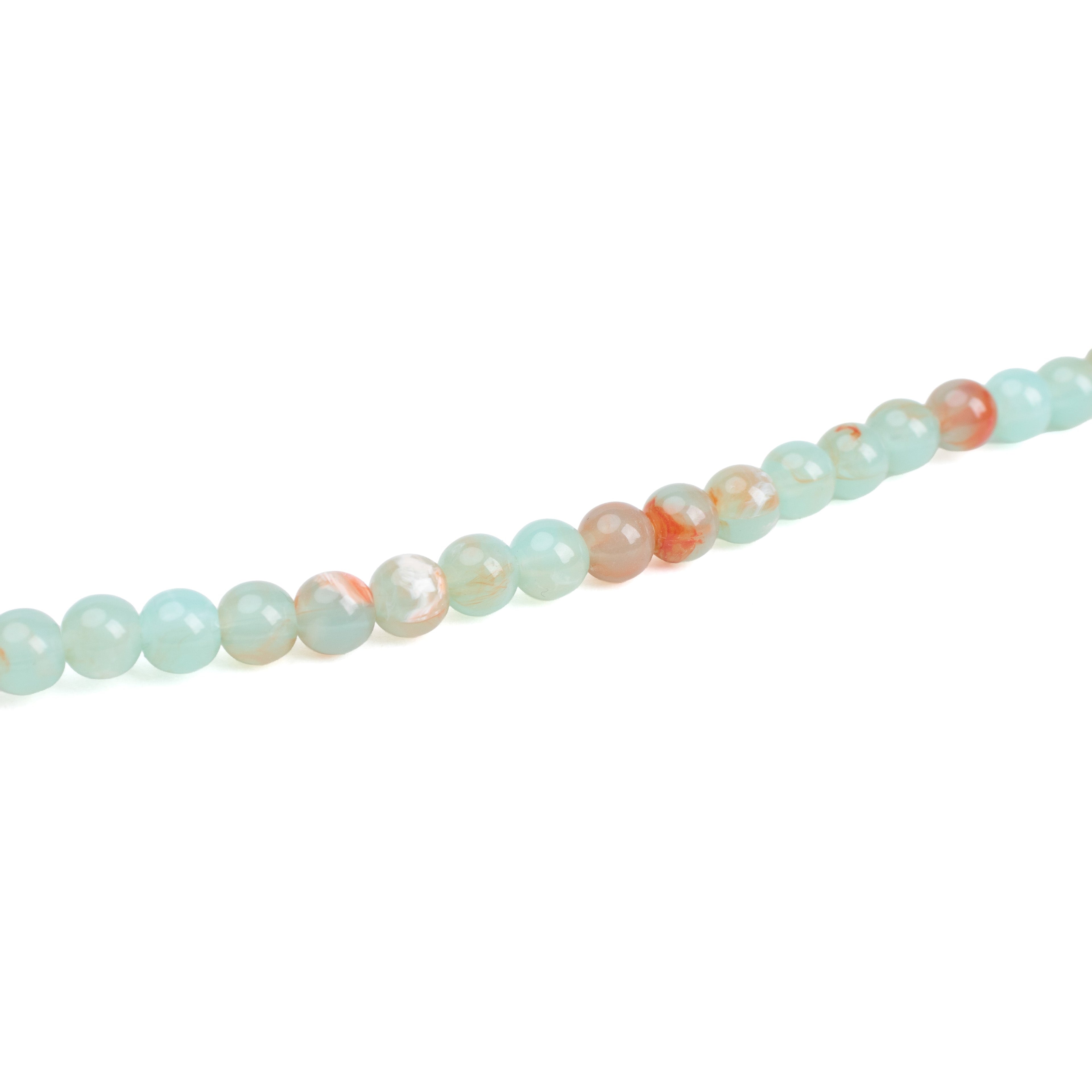 Jade Art Beads Round 8mm 32 Beads 1 String