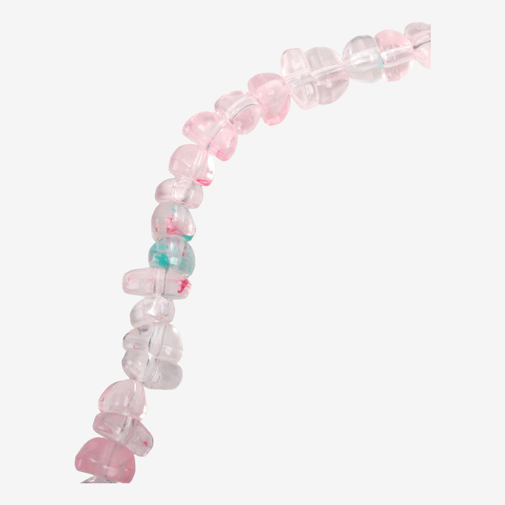 Rose Quartz Art Beads SHAPE??? 6/8mm 54 Beads 1 String