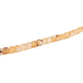 Tiger'S Eye Art Beads Cube 8mm 34 Beads 1 String