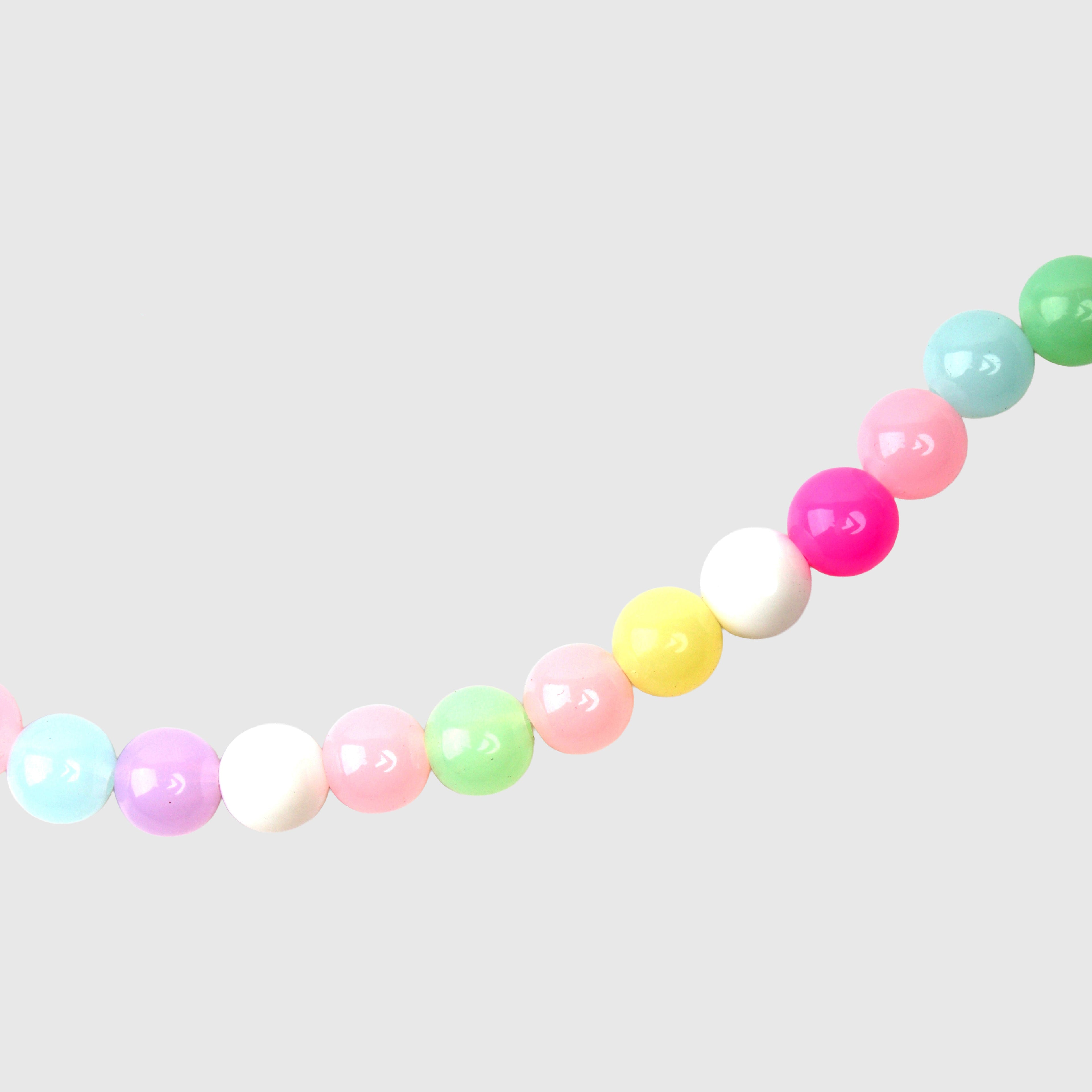 Candy Art Beads Round 10mm 25 Beads 1 String