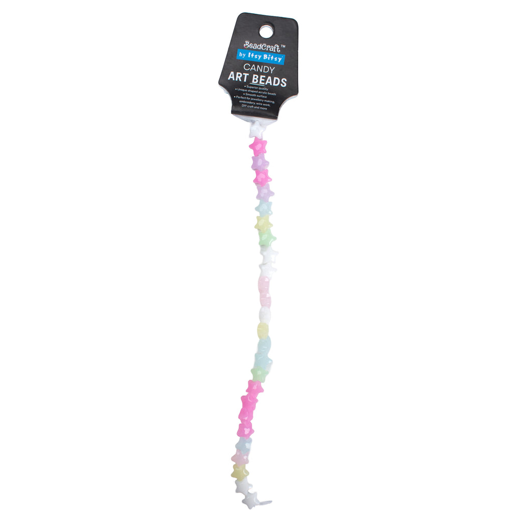 Candy Art Beads Star 6mm 26 Beads 1 String