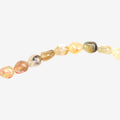 Citrine Art Beads Oval 10mm 19 Beads 1 String