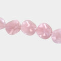 Designer Acrylic Art Beads Soft Pink 10 Beads 1 String