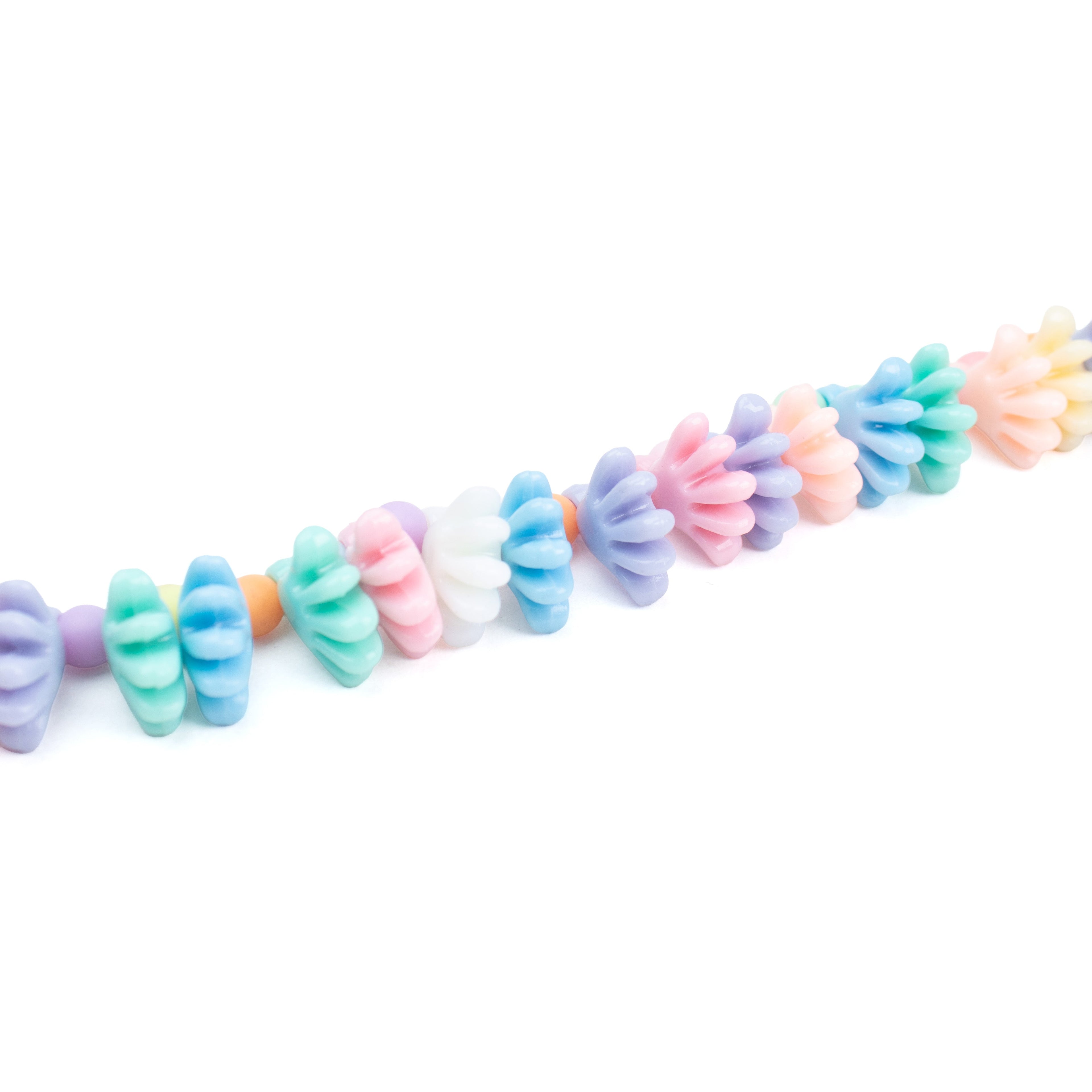 Gallery Art Beads Tiny Hands Pastel Candy 60 Beads 1 String