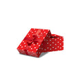 Gift Box Loving Hearts Red and white L10.5 x W8 x D5.4cm 1pc
