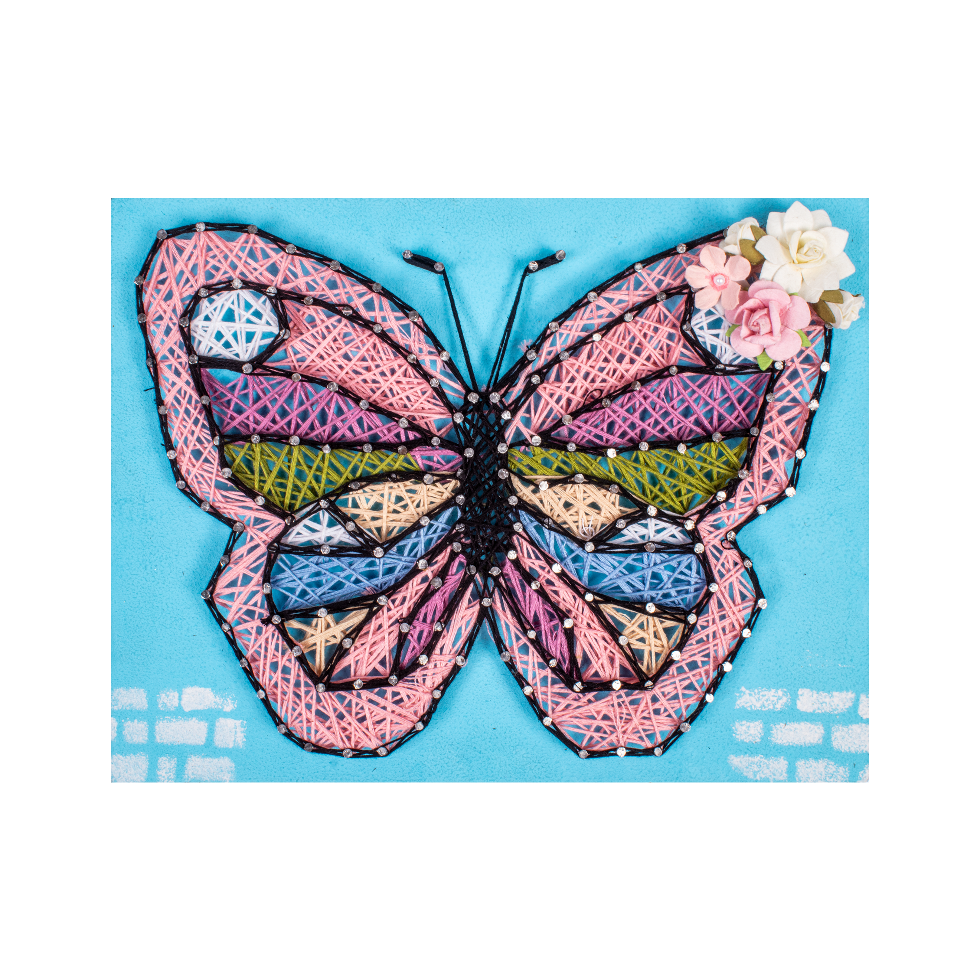 DIY String Art Kit - Butterfly, 1 Box