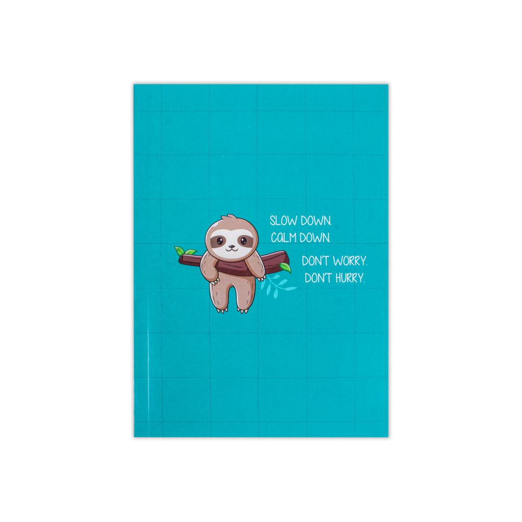 Collectable Notebook Slow Down Calm Down A5 90gsm 64pages 1 Book