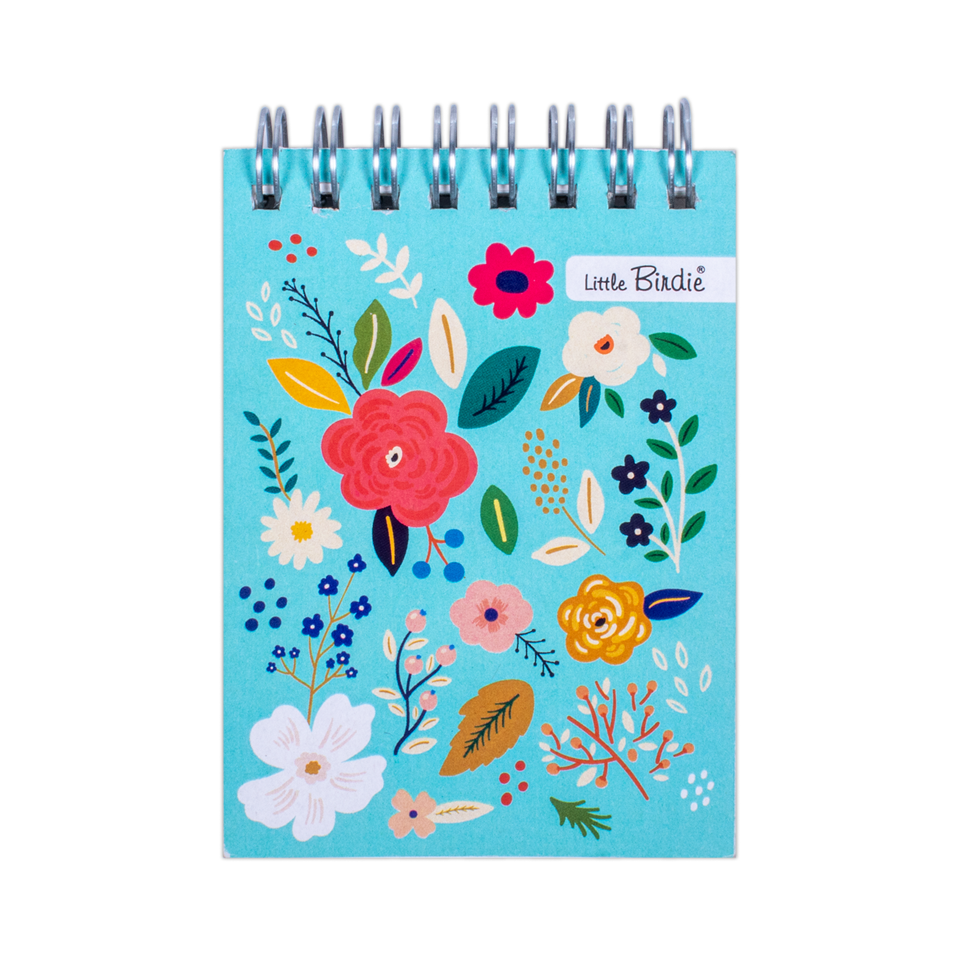 Notebook Wild Blossom Wiro Ruled A7 120pages 90gsm 1Book
