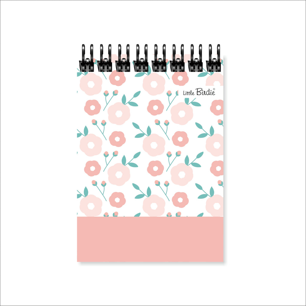 Notebook Pastel Blossom Wiro Ruled A7 120pages 90gsm 1Book