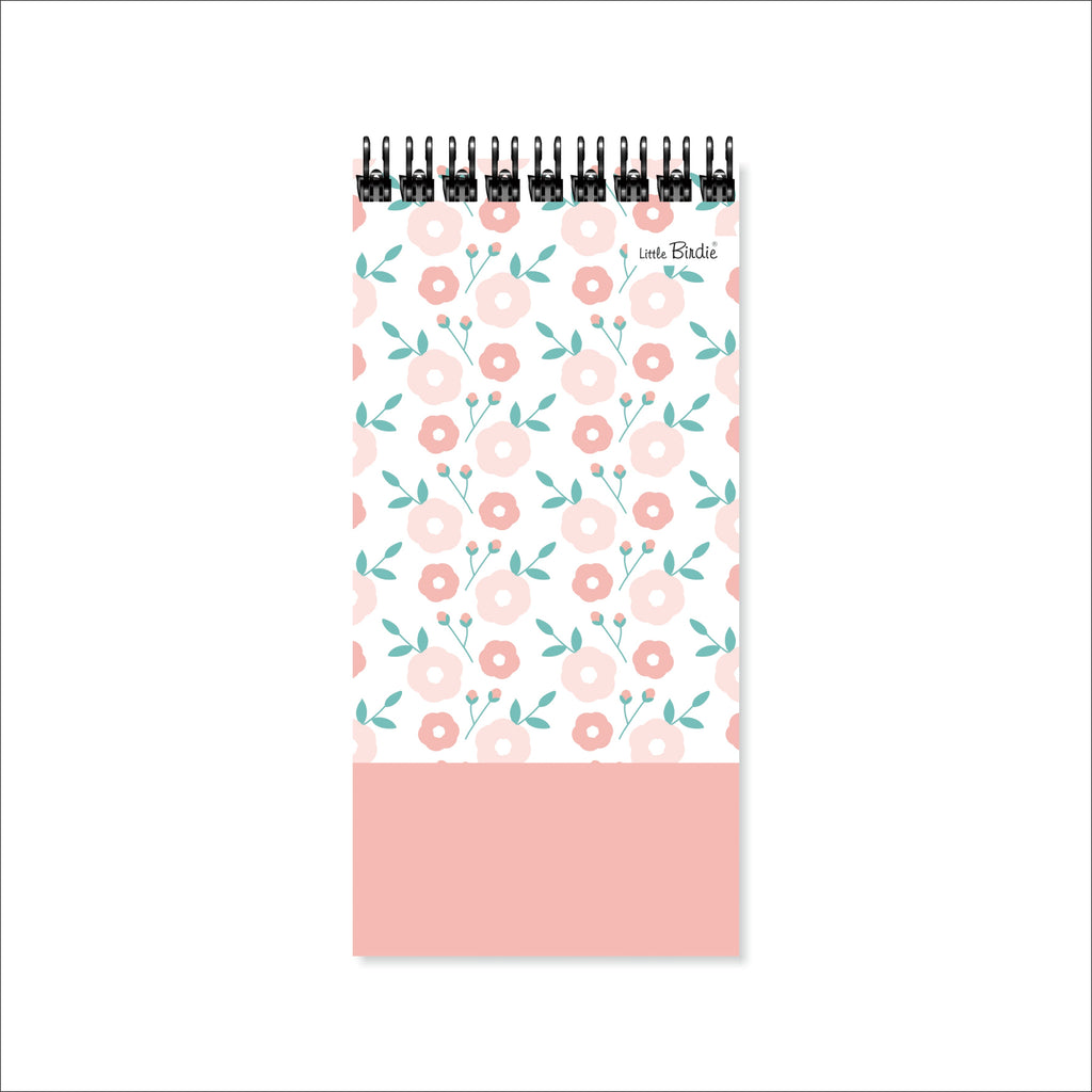 Notebook Pastel Blossom Wiro Ruled 16.5 X 8 120pages 90gsm 1Book