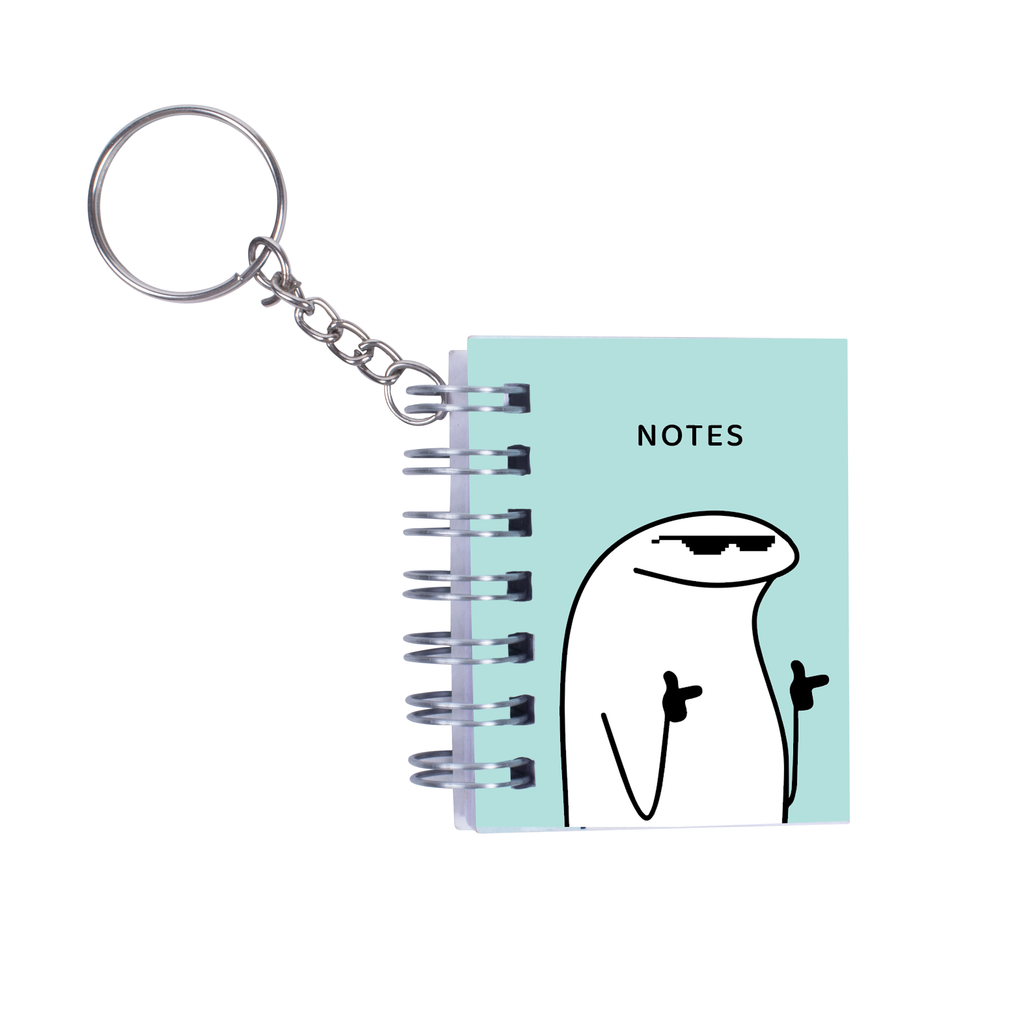 Keychain Notebook Take Notes L6.8 X W5.3cm 70gsm 80pages 1 Book