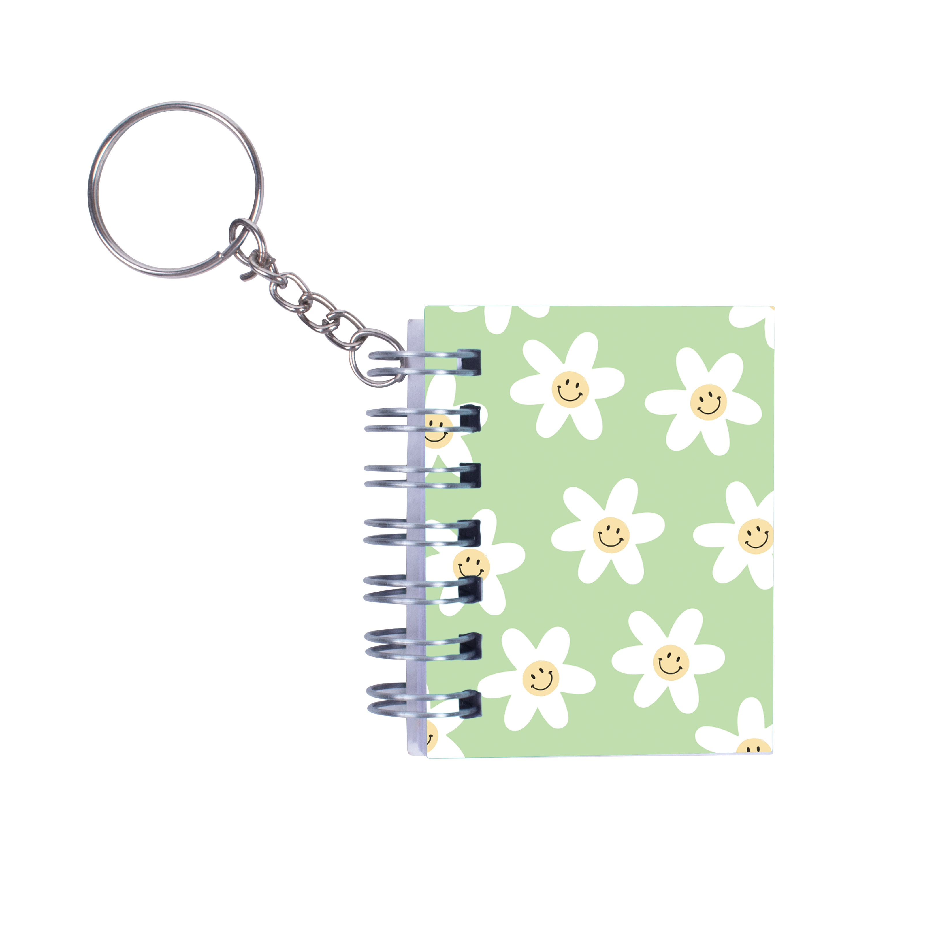 Keychain Notebook Daisy Smile L6.8 X W5.3cm 70gsm 80pages 1 Book