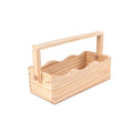 Pinewood Gift Hamper Basket  Approx. L9in x W3.93in x H2.83in, 1pc