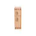 Wooden Miniature Fridge Approx L0.94inch x W1.49inch x H3.03inch 1pc