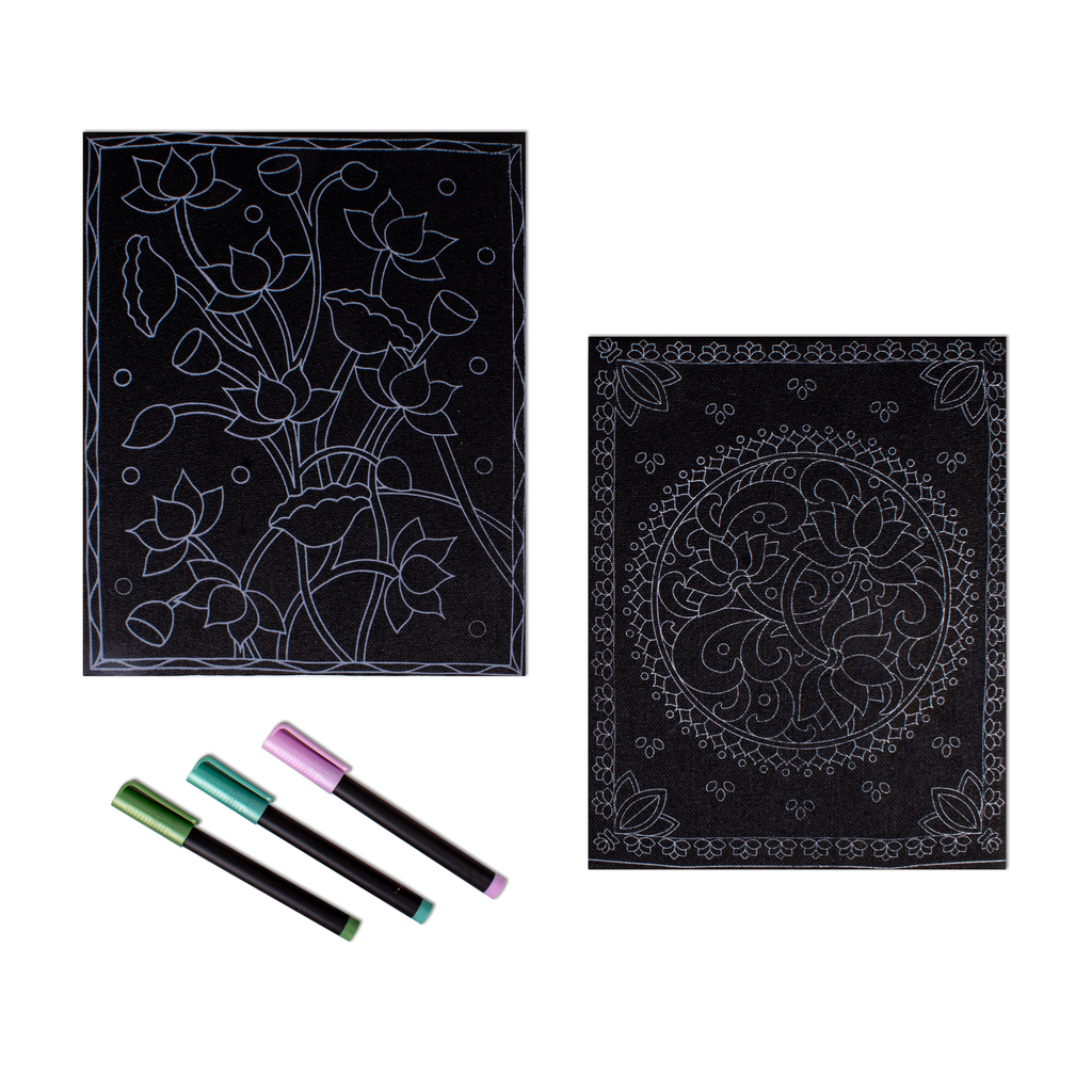 Magic with Metallic Markers Kit - Lotus Blossom, 1 Box
