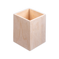 Pen Stand - Birch Wood, Approx 4.75in X 3.25in, 4mm Thick, 1 pc