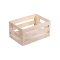 Birch Wooden Utility Crate - Birch Wood, L4in x W6in x H3in, 1 pc