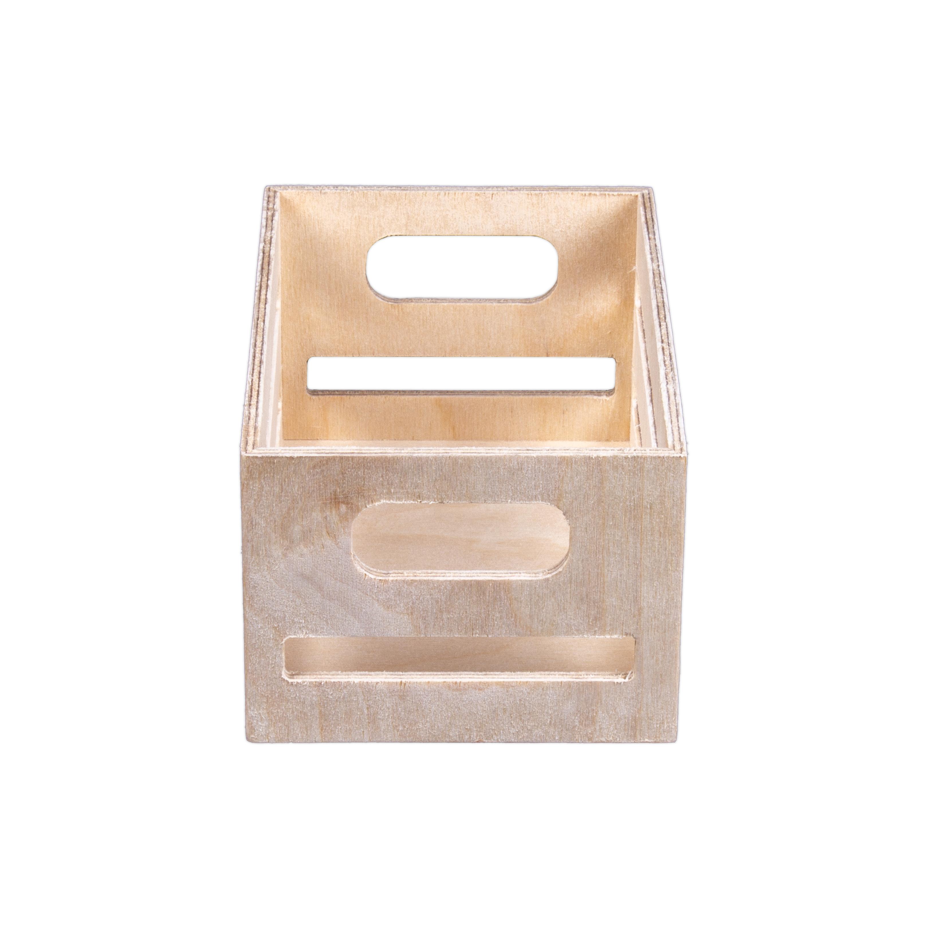 Birch Wooden Utility Crate - Birch Wood, L4in x W6in x H3in, 1 pc