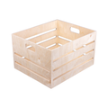 Wooden Utility Crate - Birch Wood, L10in x W12in x H7in, 1 pc