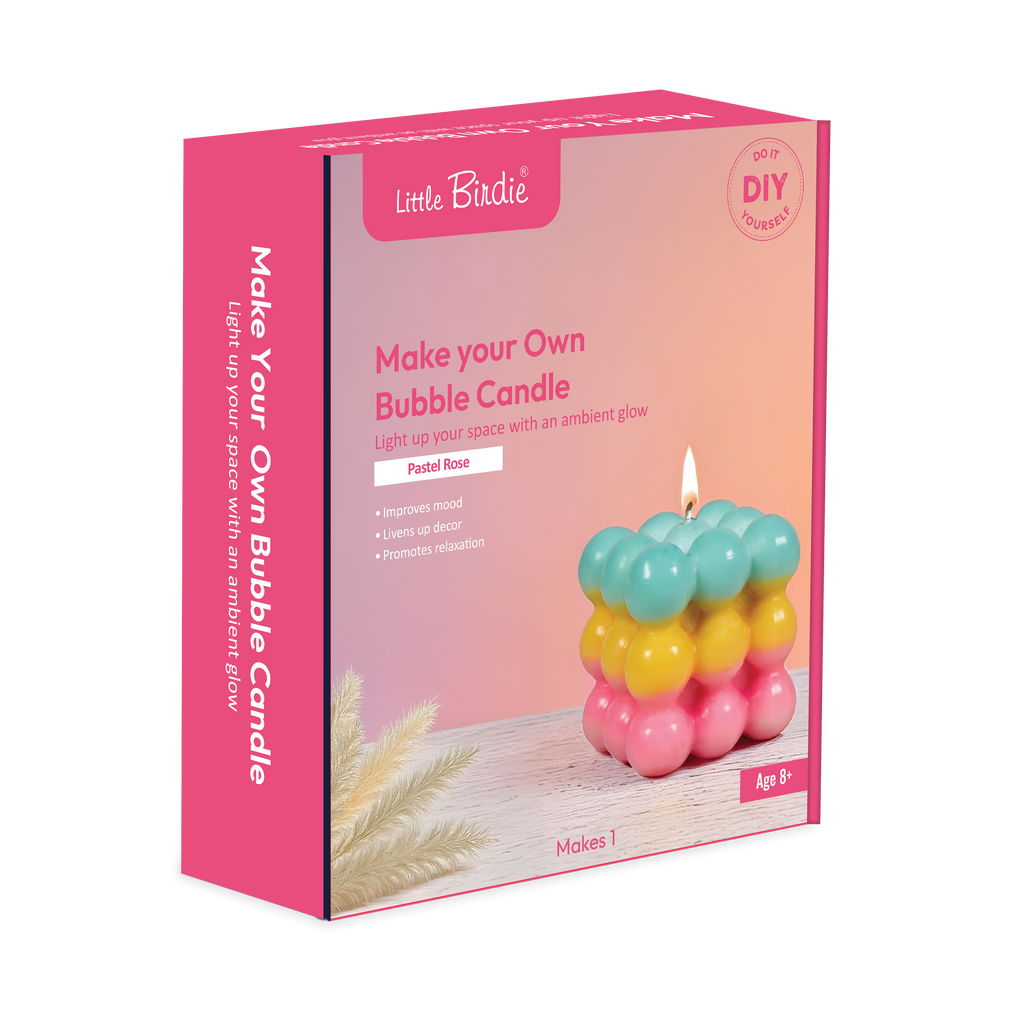 DIY Make Your Own Bubble Candle Box