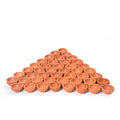 Traditional Terracotta Temple Diya Pack Of 44pc