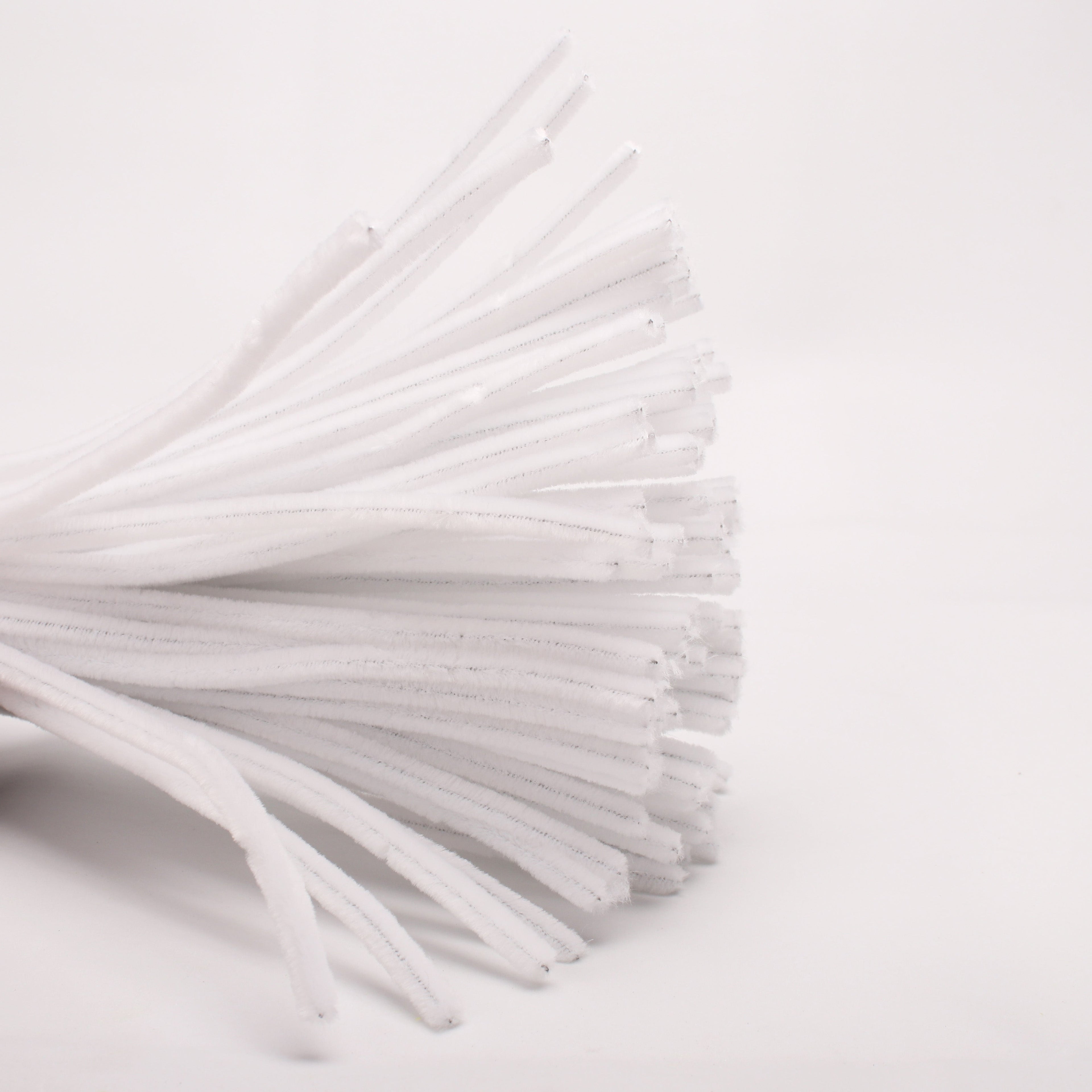 Chennile Stick White 1 pack (100pcs)
