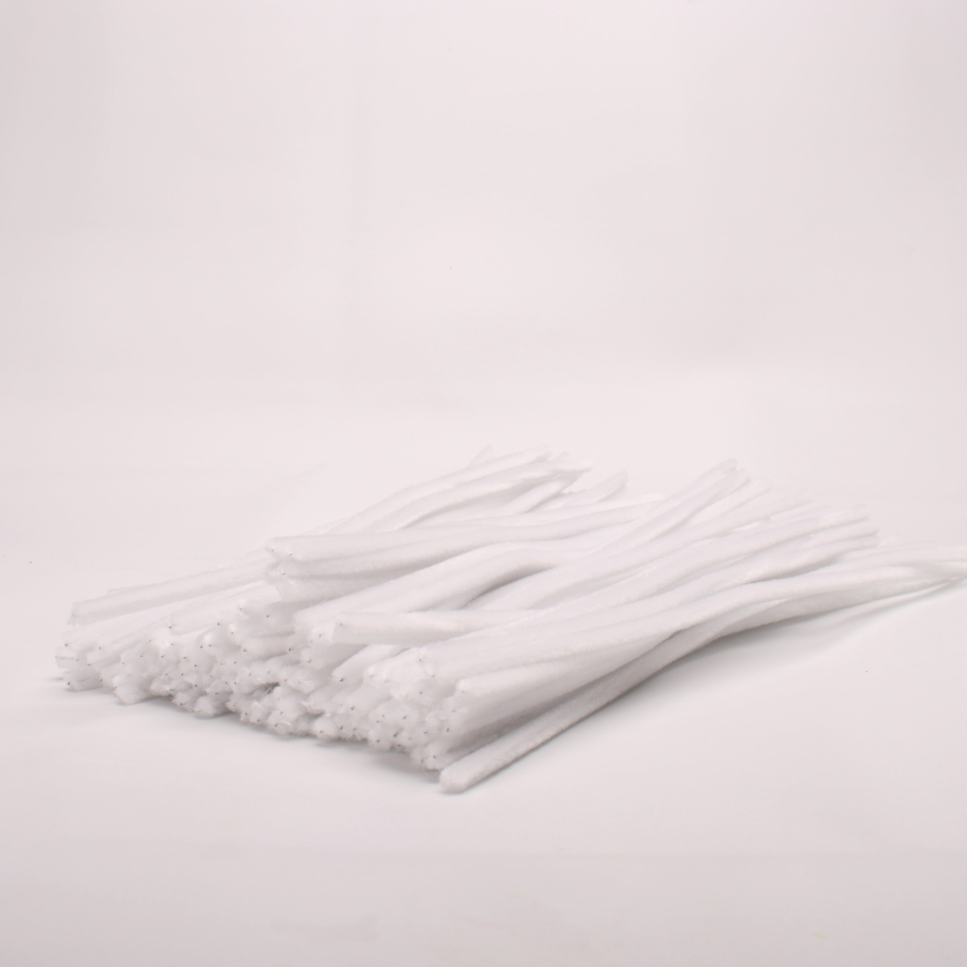 Chennile Stick White 1 pack (100pcs)