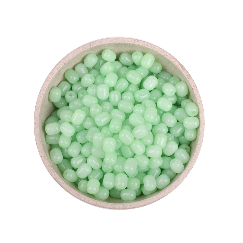Beads Jelly Bead Oval With Hole Jade 10Mm 1kg