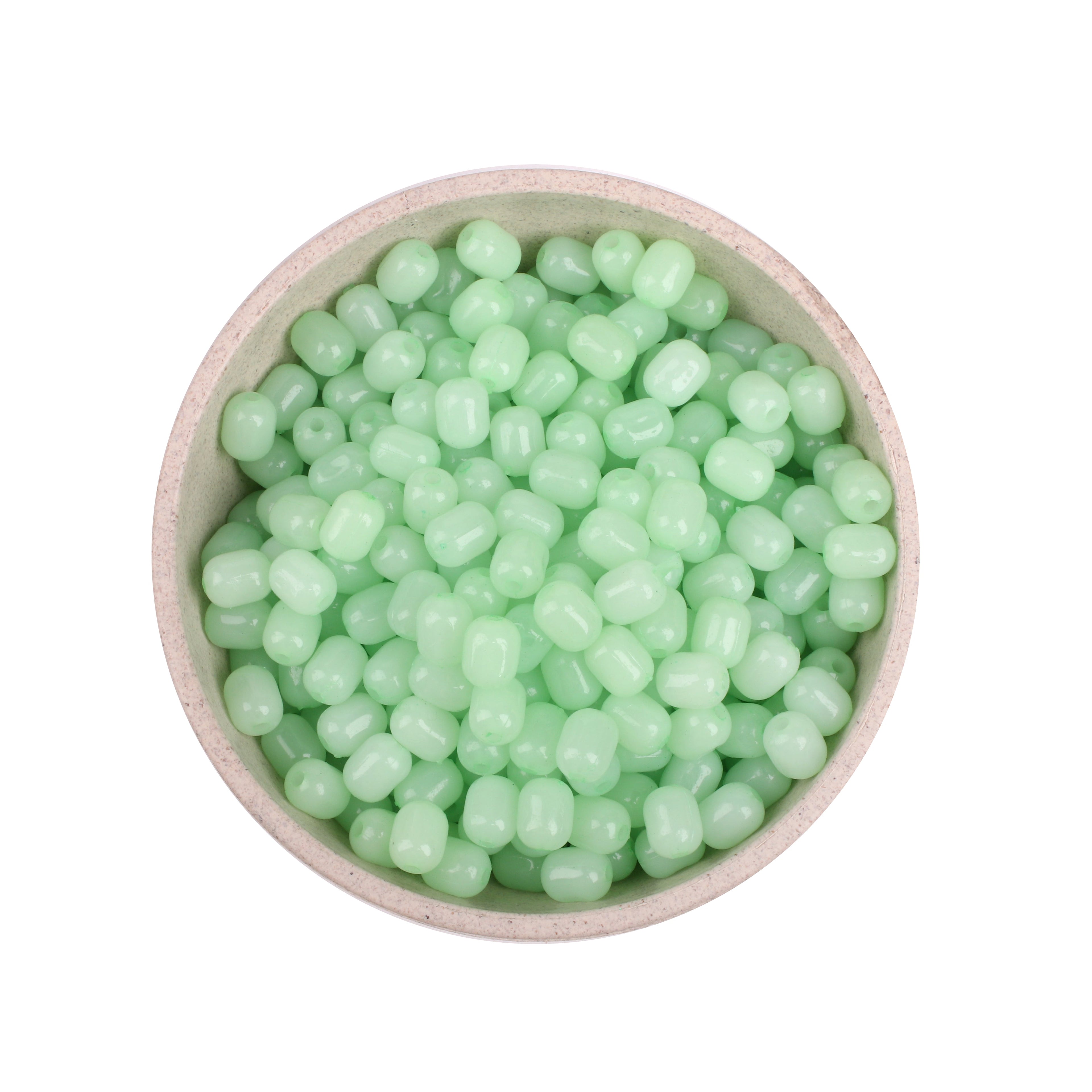 Beads Jelly Bead Oval With Hole Jade 10Mm 1kg