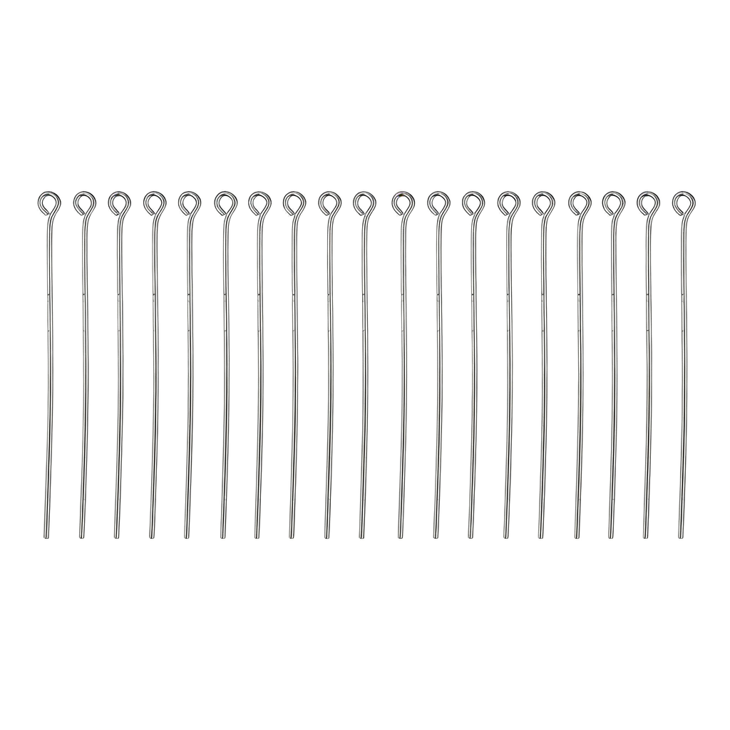 Findings Eye Pin Nickel 50mm 200 gm