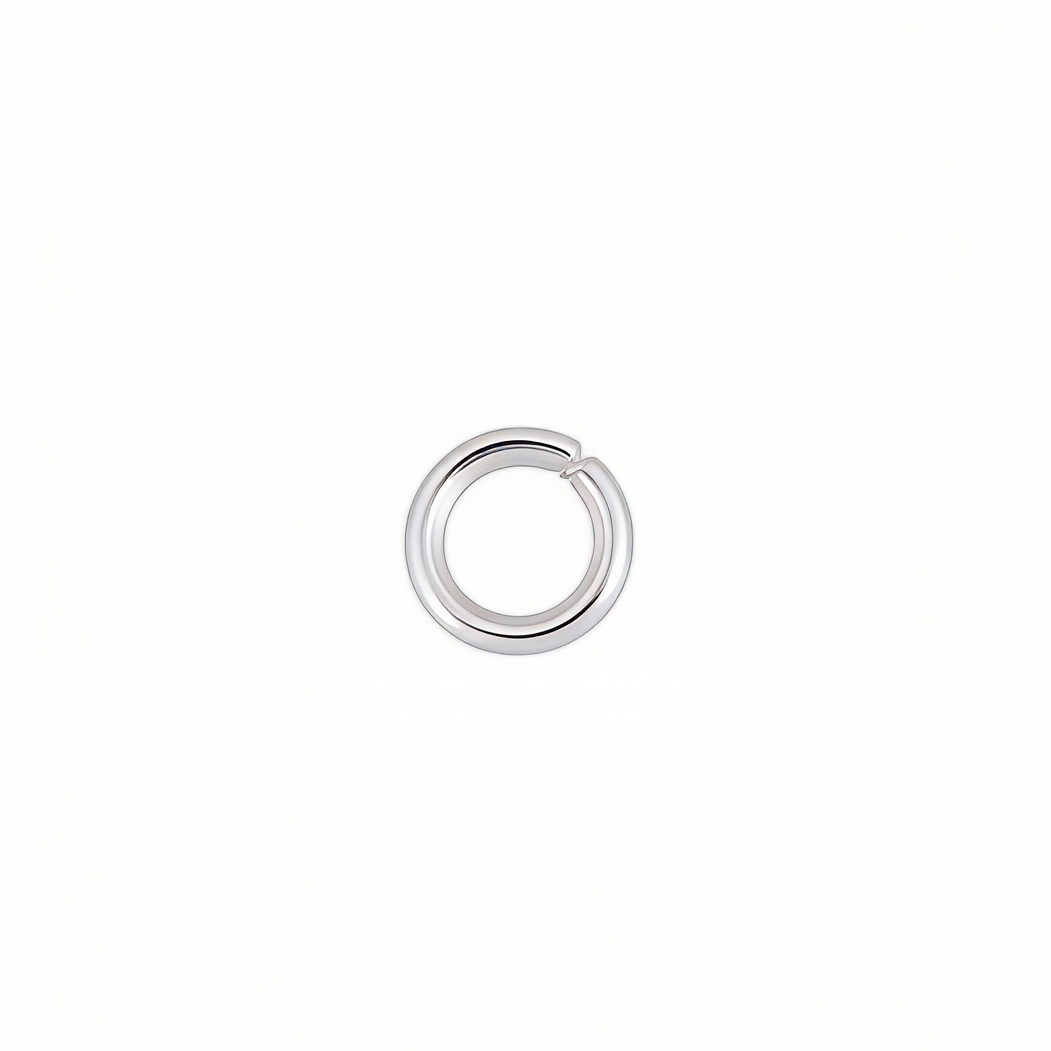 Findings Jump Ring Silver 8mm 200 gm