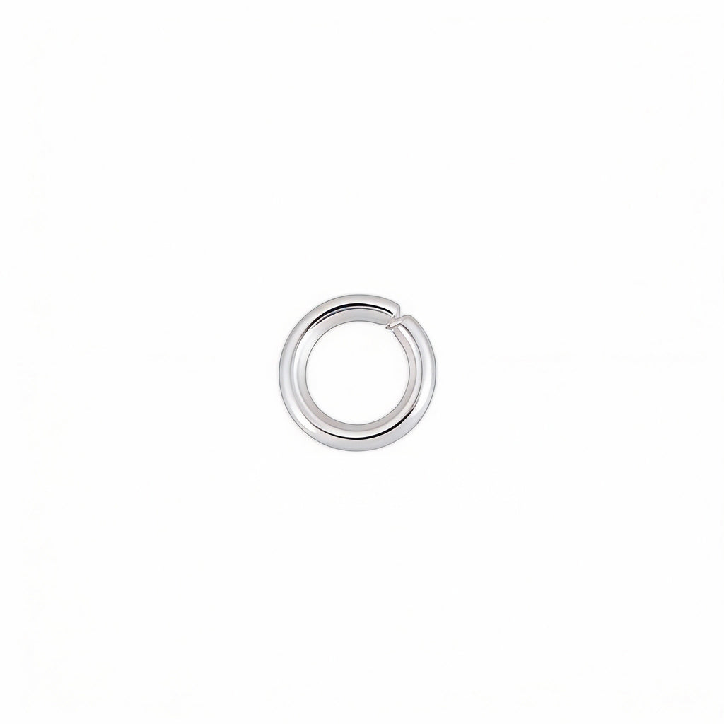 Findings Jump Ring Silver 8mm 200 gm
