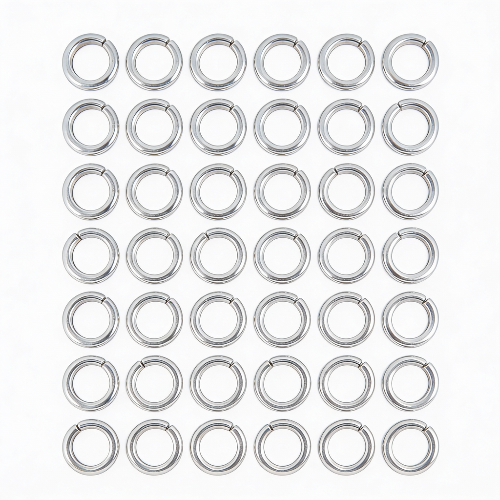 Findings Jump Ring open Nickel 4mm 200 gm