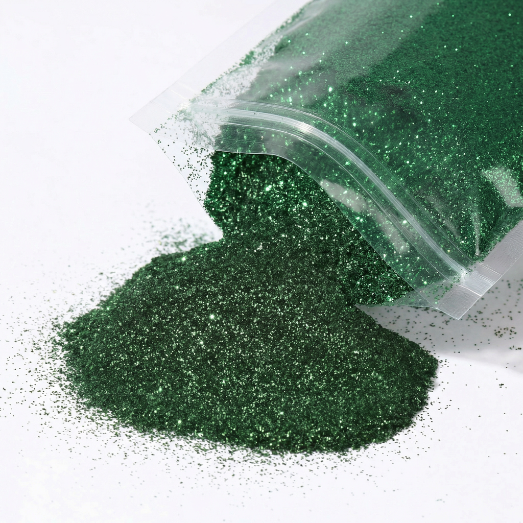 Glitter Polyester 10M Forest Green 008'' 1kg