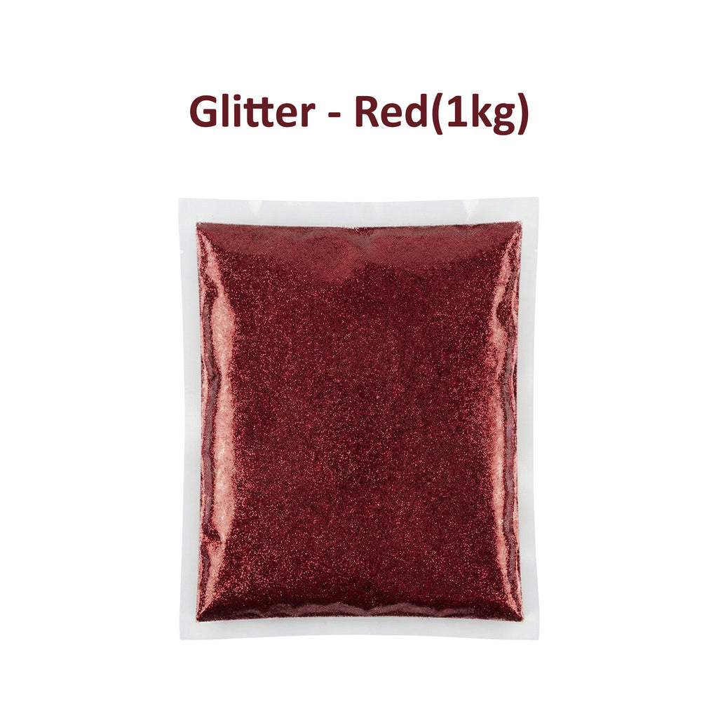 Glitter Polyester 7 M Red 008'' 1kg
