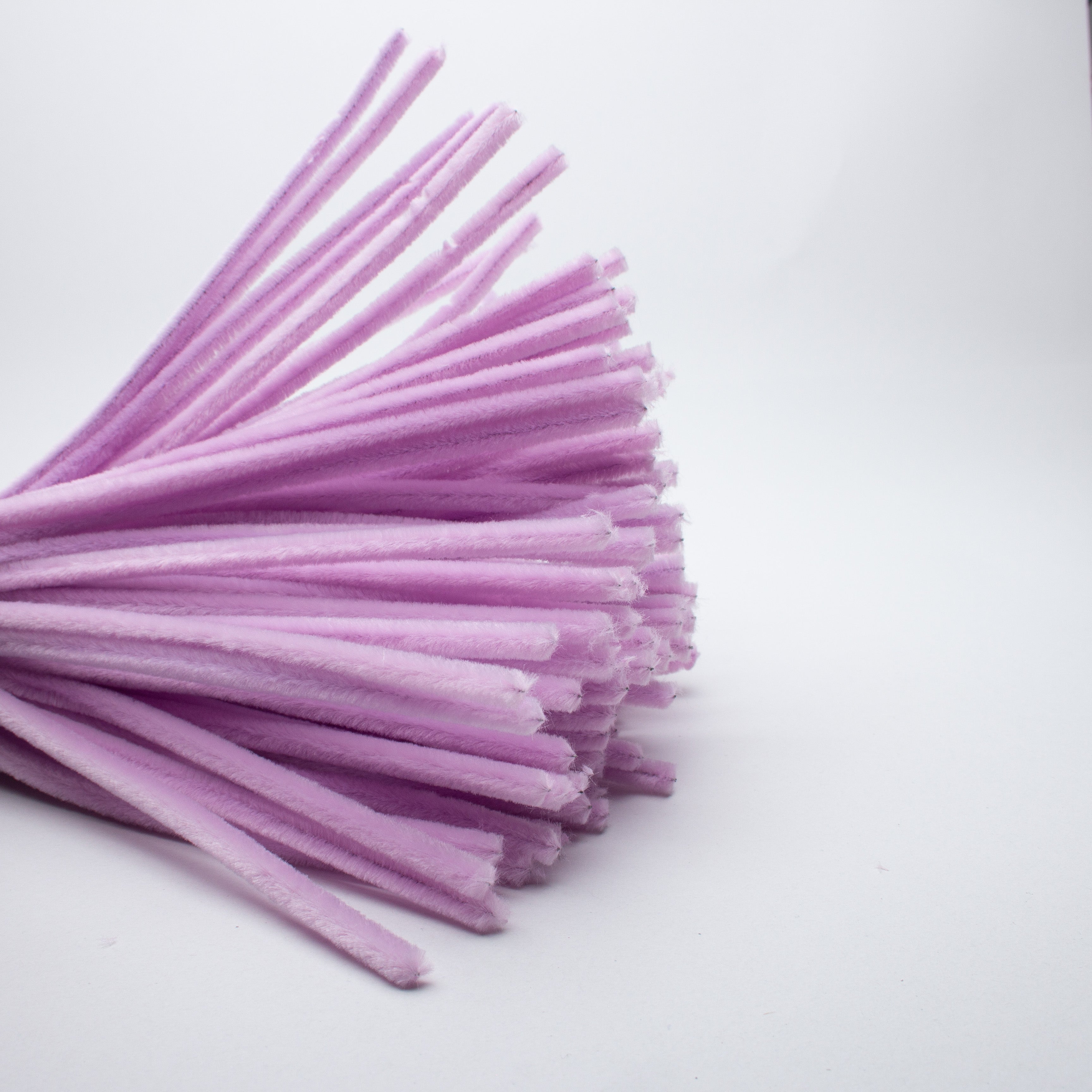 Chenille Stick Lavender 1 pack (100pcs)