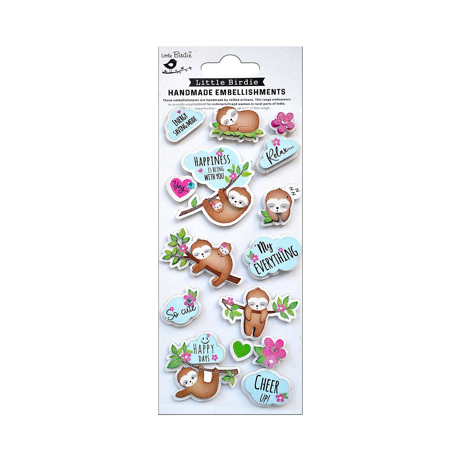Stickers 3D Happy Days 13pc