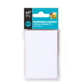 Paintable MDF Canvas Fridge Magnet 1.5 X 3 Inch 2mm Thick 6Pc