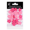 Handmade flowers Precious Pink Georgina Approx 2Cm 24Pc