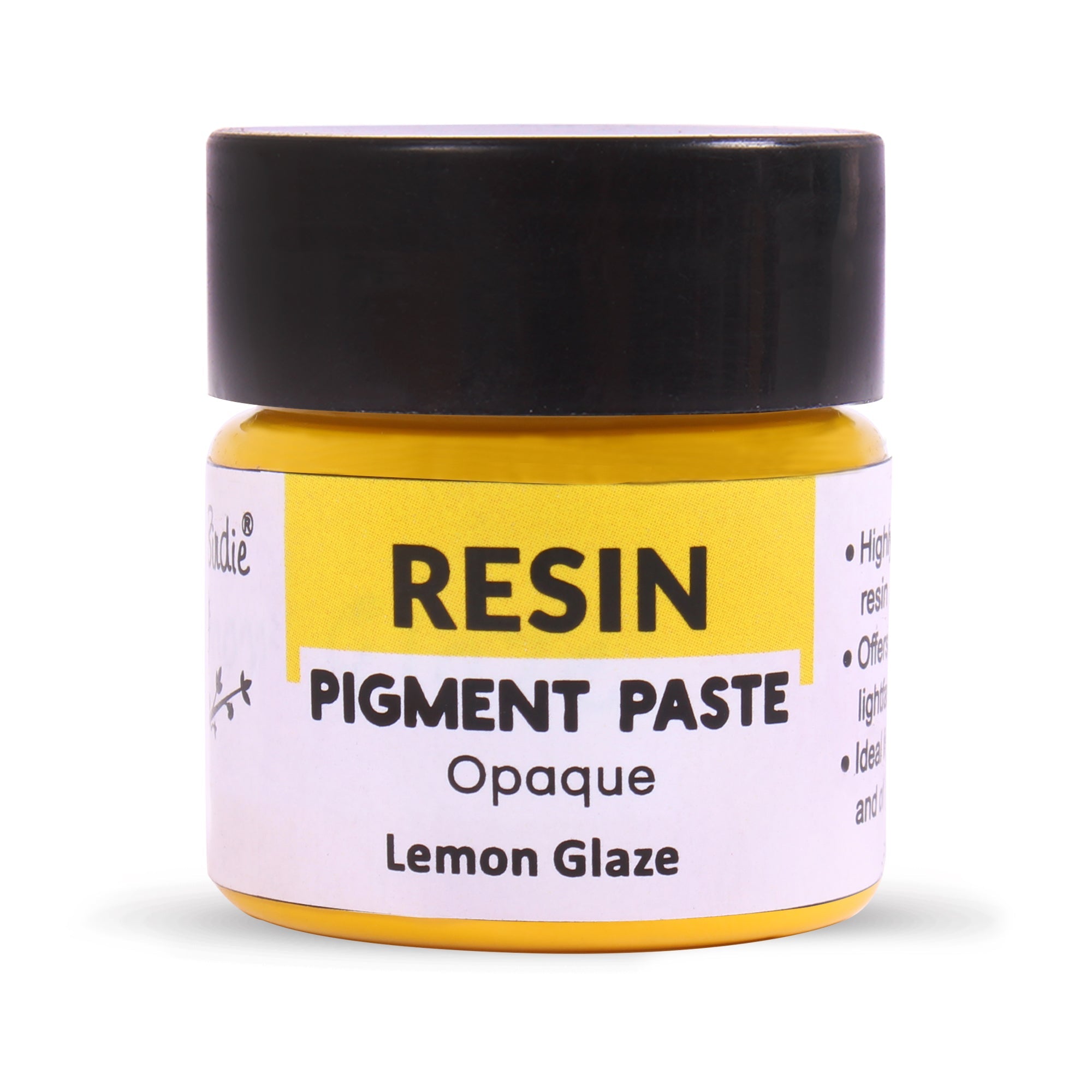 Resin Pigment Opaque Lemon Glaze 15gm Bottle