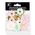 Handmade Flowers Fairy Garden Fiorella Approx 3 &4Cm 10Pc