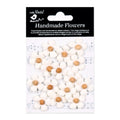 Handmade flowers Ivory Pearl Georgia Approx 2.3Cm 15Pc Pbci Lb