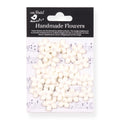 Handmade flowers Ivory Pearl Janice Approx 2Cm 25Pc
