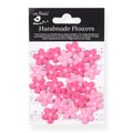 Handmade flowers Precious Pink Janice Approx 2Cm 25Pc
