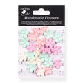 Handmade Flowers Fairy Garden Janice Approx 2Cm 25Pc