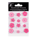 Handmade flowers Precious Pink Karolina Approx 1.3 & 2cm 12pc