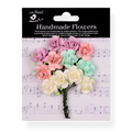 Handmade Flowers Fairy Garden Catalina Approx 2.5Cm 12Pc